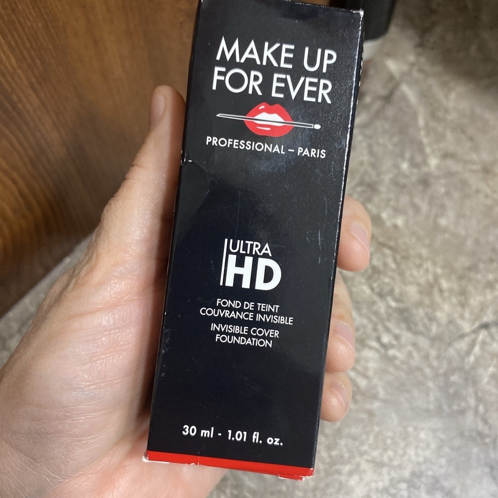 MAKE UP‎ FOR EVER ULTRA HD INVISIBLE COVER FOUNDATION Y545 1.01 OZ BOXED - Picture 3 of 5